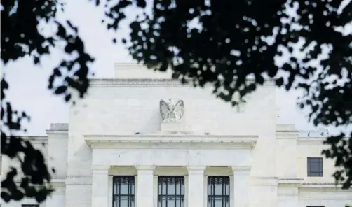  ?? REUTERS ?? Edificio de la Reserva Federal en Washington, Estados Unidos.
