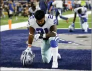  ?? ROGER STEINMAN — THE ASSOCIATED PRESS FILE ?? A federal appeals court on Thursday has lifted an injunction that blocked a six-game suspension for Ezekiel Elliott, clearing the way for the NFL’s punishment over domestic violence allegation­s and likely leading to the running back’s legal team...