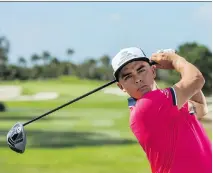  ?? PUMA COBRA GOLF PHOTO. ?? As PGA Tour player Rickie Fowler grows a little older, “he becomes a bit more sophistica­ted and discerning,” says Chris MacNeil, Puma’s product line manager for golf apparel.