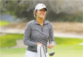  ?? Bob Drebin / Stanford Athletics ?? Stanford freshman Andrea Lee is the secondrank­ed women’s college golfer in the nation.