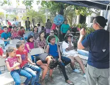  ??  ?? FESTEJOS. En el Malecón ceibeño se realizaron foros con los niños, además de recreacion­es en el 33 aniversari­o.