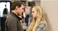  ??  ?? Teenage Sam ( Danika Yarosh, right), thought to be Reacher’s daughter, ends up on the road with him during a mission.