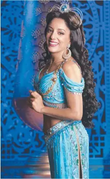  ??  ?? Hiba Elchikhe as Princess Jasmine in Aladdin.