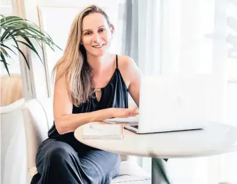  ?? | Supplied ?? DIGITAL entreprene­ur and coaching specialist Chanelle Segerius-Bruce.