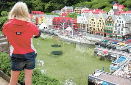  ?? DAVE HOERLEIN ?? Denmark’s Legoland features 58 million Lego bricks, some assembled to represent famous landmarks from around the world.