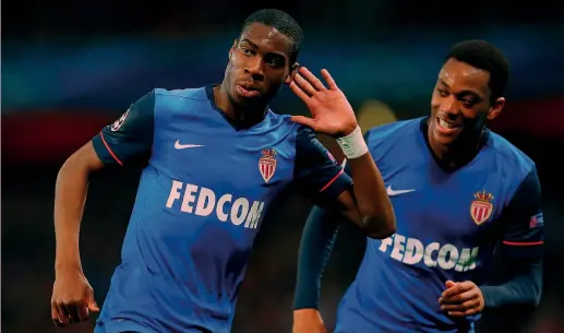  ?? REUTERS ?? Geoffrey Kondogbia, 22 anni, è nato a Nemours, in Francia. Ha iniziato con piccoli club locali prima di andare al Lens. Nel 2012 la cessione al Siviglia, l’anno dopo al Monaco