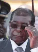  ??  ?? STAYING PUT: Zim President Robert Mugabe