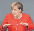  ?? FOTO: DPA ?? Angela Merkel spricht von „unverzeihl­ichen Fehlern“der Autoindust­rie.