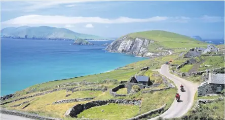  ??  ?? The Wild Atlantic Way, which stretches along the coast of Donegal to west Cork and (below) Christophe­r Lee as Dracula