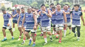  ??  ?? SABAH EAGLES are through to the finals after beating Kedah 27-20 in the Agong’s Cup semi-final in Kuala Lumpur, yesterday.