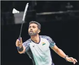  ?? AP ?? HS Prannoy played an integral part in India’s victory.