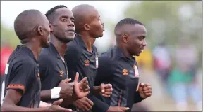  ?? PIC: KENNEDY RAMOKONE ?? Journey into Africa: Orapa confirmed their participat­ion in the Confederat­ions Cup