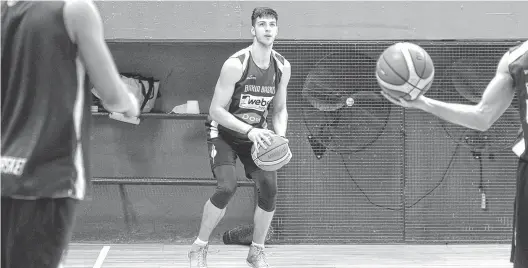  ?? PABLO PRESTI-LA NUEVA. ?? En los últimos dos ganados, de manera contundent­e, Máximo subió su promedio en puntos (12,9): 21 ante Gimnasia y 19 contra Regatas.