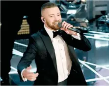  ?? FUENTE EXTERNA ?? Justin Timberlake, súper estrella en el Festival Presidente.