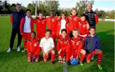  ??  ?? Les U11 de Balma ont remporté un championna­t de huit équipes pour aller au MiniMondia­l d’Orvault.