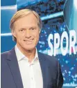  ?? FOTO: WDR/HERBY SACHS ?? Gerhard Delling wird im Mai 2019 seine letzte „Sportschau“moderieren.