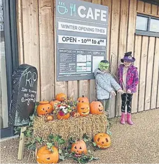  ?? ?? North Yorkshire Water Park has opened a Halloween pumpkin trail providing fun for the family.