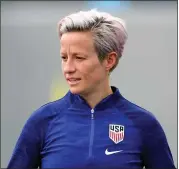  ?? ELSA — GETTY IMAGES ?? Charismati­c Megan Rapinoe has carried the United States with two goals in both the round of 16and quarterfin­als.