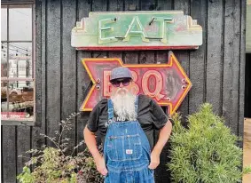  ?? ?? Round Top Smokehouse is the brainchild of veteran Houston restaurate­ur and current Round Top resident Lee Ellis.