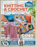  ??  ?? Flip over for your 36-page Knitting & Crochet special