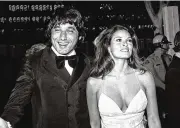  ?? AP FILE ?? NFL player Joe Namath arrives with actress Raquel Welch to the Academy Awards ceremony in L.A. on April 10, 1972. Welch died early Wednesday. She was 82.