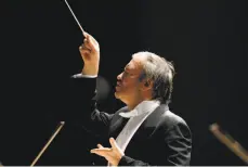  ?? Alexander Shapunovy ?? Conductor Valery Gergiev conducts the Mariinsky Orchestra.