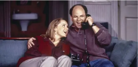  ?? NBC VIA GETTY IMAGES ?? Jason Alexander said that the character of Susan was killed off because Seinfeld’s main cast found it difficult to work with Heidi Swedberg.