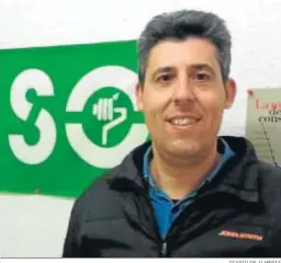  ?? DIARIO DE ALMERÍA ?? Independen­cia, Libertad y Solidarida­d. Así define Juan Torres la filosofía de USO.