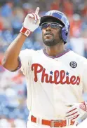  ?? USA TODAY ?? Jimmy Rollins had received 11.1% of the vote per Ryan
Thibodaux’s tracker.