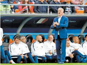  ??  ?? Deschamps ha analizado bien a su siguiente rival, Uruguay