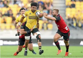  ?? GETTY IMAGES ?? Ardie Savea will captain the Hurricanes during the upcoming Super Rugby Pacific season before he begins a sabbatical in Japan next year with League One club Kobelco Kobe Steelers.