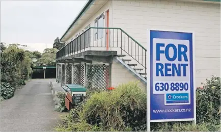  ?? PHOTO/FILE ?? GOING UP: Sixty per cent of landlords have increased rents in the past year.