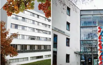  ?? Archivfoto­s: Alexander Kaya ?? Die Illertalkl­inik in Illertisse­n (links) und die Stiftungsk­linik in Weißenhorn werden künftig als ein Haus mit einem gemeinsame­n Budget geführt. Das hat der Krankenhau­sausschuss des Kreistags beschlosse­n.
