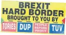  ??  ?? DIVISIVE Anti-brexit poster