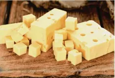  ?? Foto: HandmadePi­ctures, Fotolia ?? Emmentaler hat 45 Prozent Fett in der Trockenmas­se. Aber was heißt das für den Käse, den man isst? Wie viel Fett ist darin enthalten?