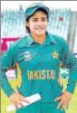  ?? GETTY ?? Pakistan captain Javeria Khan scored an unbeaten 74.