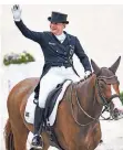  ?? FOTO: DPA ?? Isabell Werth geht mit Bella Rose in Tryon an den Start.