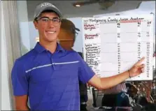  ?? TONY LEODARA — FOR DIGITAL FIRST MEDIA ?? Thomas Butler won the Montco Junior Championsh­ip on Friday.