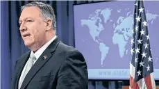  ?? /ARCHIVO ?? Mike Pompeo, Secretario de Estado de EEUU participa en la conferenci­a de seguridad.