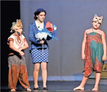  ?? Contribute­d by Gail Conner ?? Cedartown youth took part in a performanc­e of “Lion King Kids” on July 28.