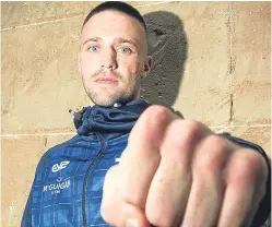  ?? Picture: SNS Group. ?? Josh Taylor will face former long-reigning world lightweigh­t champion Miguel Vazquez in Edinburgh in November.
