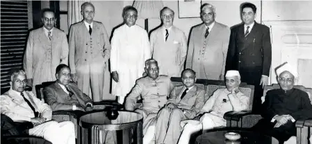  ?? ?? NEW DELHI, MARCH 27, 1948: When Chief Justices of the High Courts met to discuss the legal implicatio­ns of the draft Constituti­on. Prime Minister Jawaharlal Nehru was a guest.