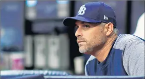 ?? MIKE EHRMANN/GETTY ?? Manager Kevin Cash and the Rays may have another lineup innovation on the way.