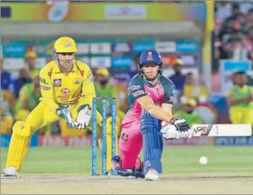  ?? BCCI ?? ▪ Jos Buttler scored his fourth successive halfcentur­y in this IPL edition.