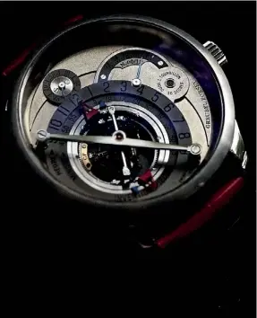  ??  ?? RARE CACHET The Greubel Forsey Invention Piece 1 00/11 was sold at a record-breaking $3.3m at Jeweluxe 2018