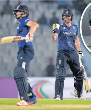  ??  ?? England IPL stars Chris Woakes, Ben Stokes and (right) Jos Buttler