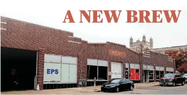  ?? [PHOTOS BY SARAH PHIPPS, THE OKLAHOMAN] ?? Three buildings along the 100 block of NW 8 purchased last year by Adam Fink are set to see new life with the first developmen­t to be home to Vanessa House Beer Co.