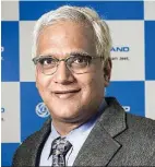  ??  ?? Karthick Athmanatha­n, Head-Electric Vehicles and E-Mobility, Ashok Leyland.