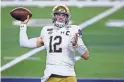  ?? STEINMAN/AP
ROGER ?? Notre Dame quarterbac­k Ian Book was selected in the fourth round Saturday by a team with a QB opening: New Orleans, which saw career passing leader Drew Brees retire.