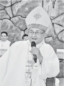  ??  ?? Monseñor Mario Melanio Medina, obispo emérito de la diócesis de Misiones y Ñeembucú.